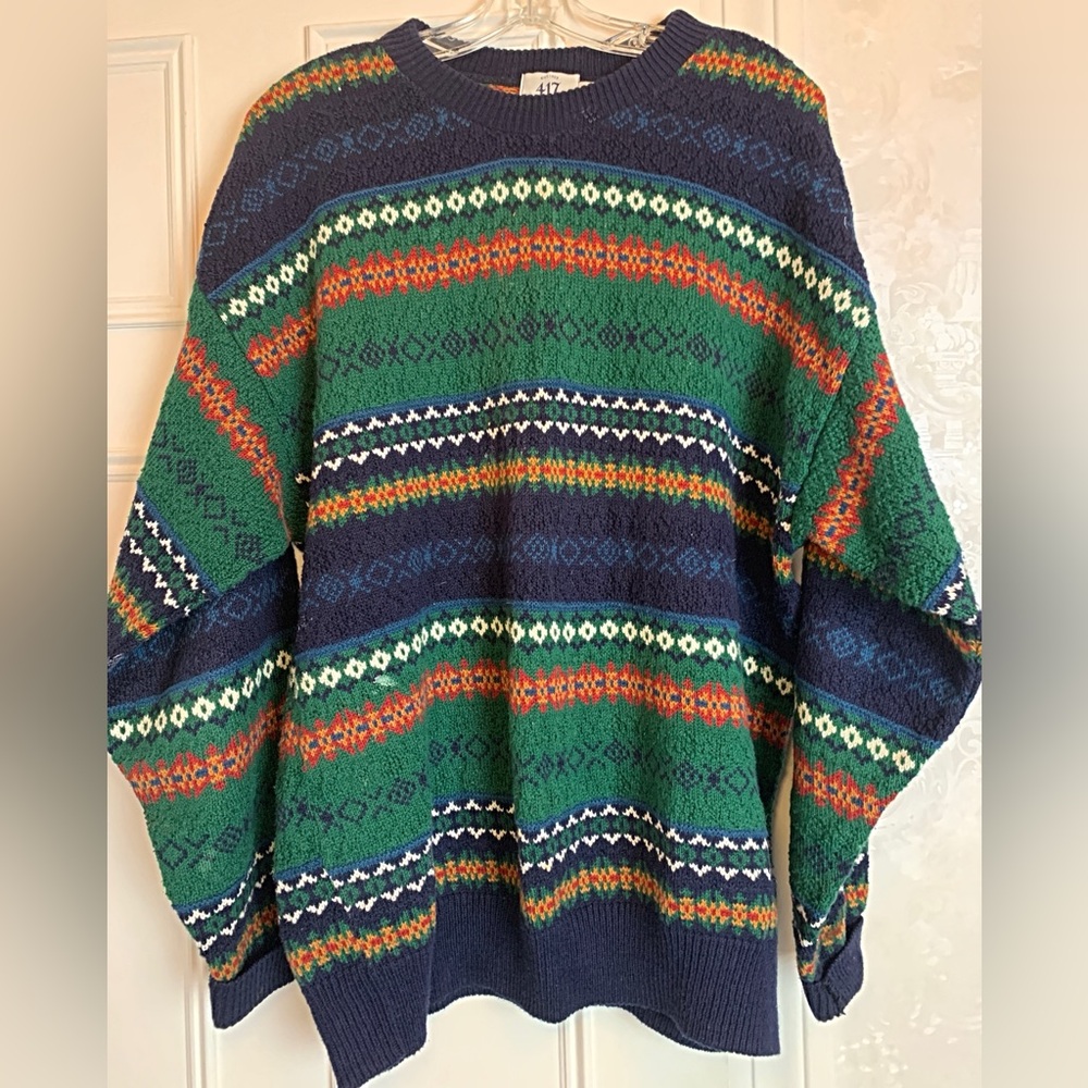 Vintage men’s 100% Cotton Sweater by Van Heusen